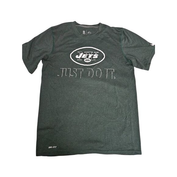 New York Jets Nike Dri Fit T-Shirt Size Medium - Picture 1 of 6